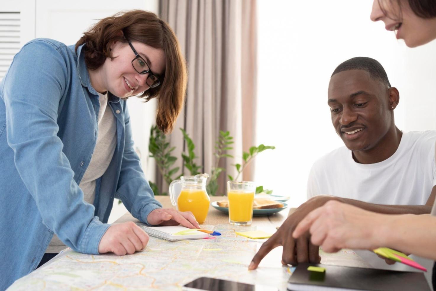 Professional budget presentation session with clear financial data visualization